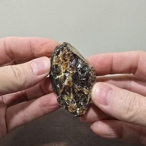 Amber Crystal Chunk #B
